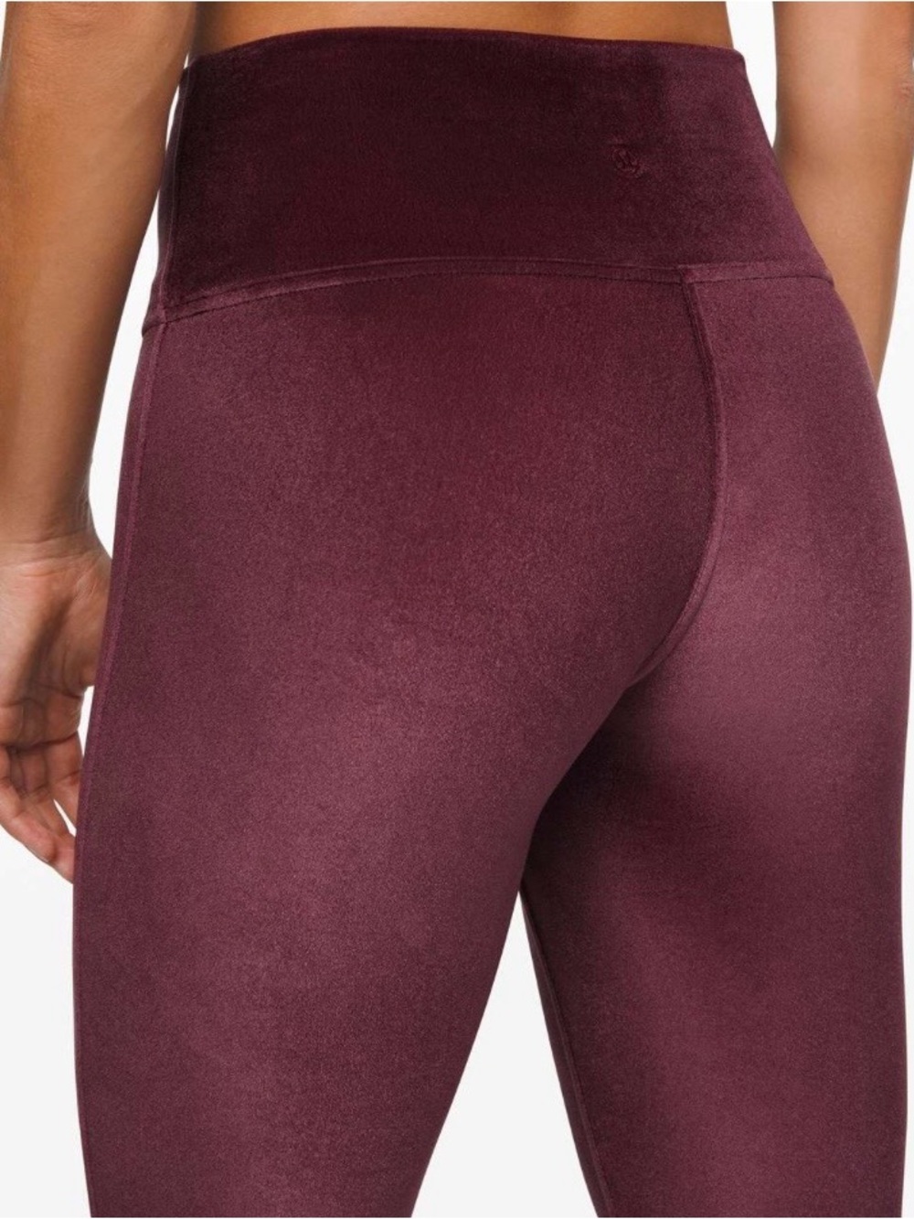 LULULEMON ATHLETICA Velvet Wunder Lounge Tight Leggings - Garnet - Picture 5 of 12